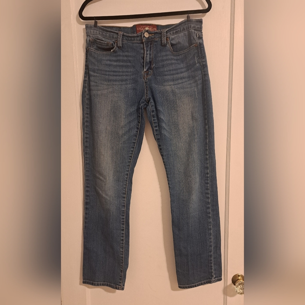 Lucky Brand Blue Straight Leg Jeans